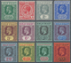 Goldküste: 1913, KGV Definitives With Mult Crown CA Wmk. Complete Set Of Twelve, Mint Lightly Hinged - Goudkust (...-1957)