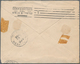 Guam: 1900, 5 C Blue, Tied By Blue Straight Line Rubber Handstamp "AGANA GUAM", Besides Violet Strai - Guam