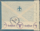 Italienisch-Ostafrika: 1940, 5 L + 2,50 L Brown, Single Franking On Preprinted Airmail Cover 'Via Al - Italienisch Ost-Afrika