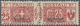 Italienisch-Somaliland - Paketmarken: 1917, Wappen Und Wertziffer 25 C. Rot Mit DOPPEL-Aufdruck 'SOM - Somalia