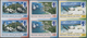 Jungferninseln / Virgin Islands: 2002, Island Views Of Virgin Gorda Complete Set In Vertical IMPERFO - Britse Maagdeneilanden