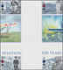 Jungferninseln / Virgin Islands: 2009, 100 Years Of Naval Aviation Complete Set Of Four In An IMPERF - British Virgin Islands