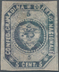 Kolumbien: 1859, 5 C. Slate *, Full To Large Margins Around, Signed, Scott 3e . ÷ 1859, 5 Cent. Schi - Colombia