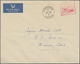 Delcampe - Liberia: 1947/48 Three Postal Stationery Airmail Envelopes, Two Items Used (one Local Used In Monrov - Liberia