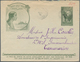 Delcampe - Madagaskar: 1921/33 Three Used Postal Stationery Envelopes, 1926 Uprated With 10c. Green And 25 C. L - Madagaskar (1960-...)