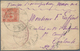 Marokko - Scherifische Post: 1913, 10 M Vermilion, Two Single Stamps, Each On Cover From French Occu - Morocco (1956-...)