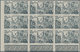 Martinique: 1946, From Tchad To Rhine Complete Set Of Six In IMPERFORATE Blocks Of Nine From Lower L - Other & Unclassified