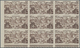 Martinique: 1946, From Tchad To Rhine Complete Set Of Six In IMPERFORATE Blocks Of Nine From Lower L - Sonstige & Ohne Zuordnung