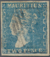 Mauritius: 1859, "Dardenne" TWO PENCE Pale-blue, Full To Large Margins, Colorful And Neatly Cancelle - Mauritius (...-1967)