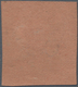 Mexiko: 1861, Hidalgo Ocho Reales Black On Redbrown, From Sheet Position 1 With Framelines On The Le - Mexico