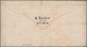 Mexiko: 1868 Incoming Mail: Stampless Envelope With Tax-cancel "2" And M/s "10¼" + Violett Franco-cd - Mexiko
