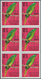 Neue Hebriden: 1977, French Value Definitive Issue Part Set Of Ten With LOCAL OVERPRINT Of New Curre - Andere & Zonder Classificatie