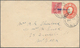 Neuseeland: 1932 (29.7.), KGV As Field-Marshall 1d. Carmine Used On Stat. Envelope KGV 1d. Red With - Covers & Documents