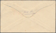 Neuseeland: 1932 (29.7.), KGV As Field-Marshall 1d. Carmine Used On Stat. Envelope KGV 1d. Red With - Covers & Documents