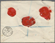 Neuseeland - Dienstmarken: 1896 (19.9.), Registered Cover With Purple 'NEW ZEALAND OFFICIAL PAID' Hs - Dienstzegels