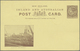 Neuseeland - Ganzsachen: 1897/1901, Five Different Pictorial Stat. Postcards QV 1d. Green Or Brown O - Postal Stationery