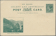 Neuseeland - Ganzsachen: 1897/1901, Five Different Pictorial Stat. Postcards QV 1d. Green Or Brown O - Ganzsachen