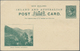 Neuseeland - Ganzsachen: 1897/1901, Five Different Pictorial Stat. Postcards QV 1d. Green Or Brown O - Postal Stationery