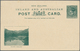 Delcampe - Neuseeland - Ganzsachen: 1897/1901, Five Different Pictorial Stat. Postcards QV 1d. Green Or Brown O - Postal Stationery