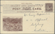 Delcampe - Neuseeland - Ganzsachen: 1900/1908, Six Different Pictorial Stat. Postcards QV 1d. Green Or Brown Wi - Postwaardestukken