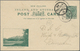 Delcampe - Neuseeland - Ganzsachen: 1900/1908, Six Different Pictorial Stat. Postcards QV 1d. Green Or Brown Wi - Postal Stationery