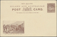 Delcampe - Neuseeland - Ganzsachen: 1901, Pictorial Stat. Postcards QV 1d. Brown With Boer War Views At Lower L - Postal Stationery