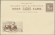 Delcampe - Neuseeland - Ganzsachen: 1901, Pictorial Stat. Postcards QV 1d. Brown With Boer War Views At Lower L - Ganzsachen