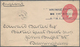 Neuseeland - Stempel: 1905 (3.3.), DUNEDIN: Stat. Envelope Embossed Oval KEVII 1d. Rose-carmine Comm - Andere & Zonder Classificatie