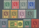 Nigeria: 1914, KGV Definitives Complete Set To £1 With Wmk. Mult. Crown CA, Mint Lightly Hinged, SG. - Nigeria (...-1960)