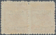 Niue: 1903, "NIUE Tahe Sileni" Joined Type Overprinted Pair 1 Sh. Brown-red, Mint Hinged, Very Fresh - Niue