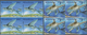 Niuafo`Ou-Insel / Tin Can Island: 2001, Fishes Complete Set Of Three In IMPERFORATE Blocks Of Four A - Andere-Oceanië