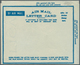 Ostafrikanische Gemeinschaft: 1941/1942, Two Different Types Of Air Mail Letter Cards In Blue On Whi - Britisch-Ostafrika