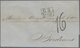 Panama: 1857, Maritime Mail Cover From Panama To Bordeaux In France, On Reverse British P.O. Split C - Panama