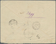 Reunion: 1891, 75 C. Red, 'Allegorie" Overprinted "REUNION" On Front Of A Registered Cover, Extraord - Brieven En Documenten