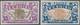Reunion: 1917, Definitives "Pictorials", 15c. "Map", Two Imperforate Proofs In Colours "lilac/brown" - Covers & Documents