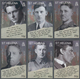 St. Helena: 2008, 90 Years Of Remembrance (End Of WWI) Complete IMPERFORATE Set Of Six With Portaits - St. Helena