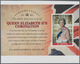 St. Helena: 2013, 60th Anniversary Of QEII's Coronation Complete IMPERFORATE Set Of Five From Lower - Sint-Helena
