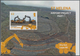 St. Helena: 2014, Airport Construction Complete IMPERFORATE Set Of Four From Upper Margins And The I - Isola Di Sant'Elena