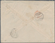 Delcampe - El Salvador: 1881/1882. Lot Of 3 Letters, Each With 1c And 10c Emblem Combination Franking And Cance - El Salvador