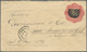 El Salvador - Ganzsachen: 1892, Two Stationery Envelopes: 10 C Brown On Salmon And 11 C Red On Light - El Salvador