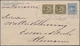 El Salvador - Ganzsachen: 1896, Two Stationery Envelopes: Volcano 5 C Blue Uprated 2x 5 C Occre-gree - El Salvador