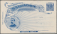 El Salvador - Ganzsachen: 1897, Stationery Double-card 1 C Uprated 2 C Sent From "SAN SALVADOR 17 OC - El Salvador