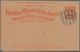El Salvador - Ganzsachen: 1898, Two Stationery Double-cards 3 C And 2 C Uprated 1 C, Both Sent From - El Salvador