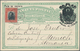 El Salvador - Ganzsachen: 1912, Two Overprinted Stationery Cards: "Vale Un Centavo TRIBUNAL DE CUENT - El Salvador