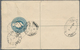 Kap Der Guten Hoffnung - Ganzsachen: 1904/1911, Two Registered Letters KEVII 4d. Blue In Different S - Cape Of Good Hope (1853-1904)