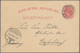 Transvaal - Ganzsachen: 1896/1898, Two Stat. Postcards Coat Of Arms 1d. Red With Pictures On Reverse - Transvaal (1870-1909)