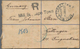 Südafrika: 1908-32 Three Registered Covers, With 1) 1908 Cover From Port Elizabeth To Dunedin, NEW Z - Other & Unclassified