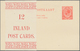 Südafrika - Ganzsachen: 1918/1920, Postcard KGV 1d. Red And Registered Letter KGV 4d. Blue Both Fine - Other & Unclassified