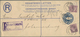 Südafrika - Ganzsachen: 1921/1924, Four Different Long-size REGISTERED LETTERS All Uprated And Comme - Sonstige & Ohne Zuordnung