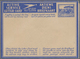 Südafrika - Ganzsachen: 1941/1943, Four Different Types Of ACTIVE SERVICE LETTER CARDS 3d. Blue 'Sou - Sonstige & Ohne Zuordnung